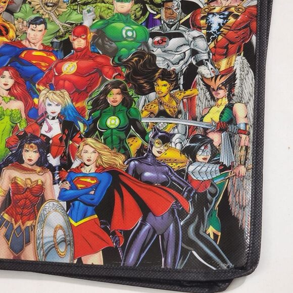 Disney Marvel Comic Book Characters Detailed Tote Bag NEW - Picture 4 of 12
